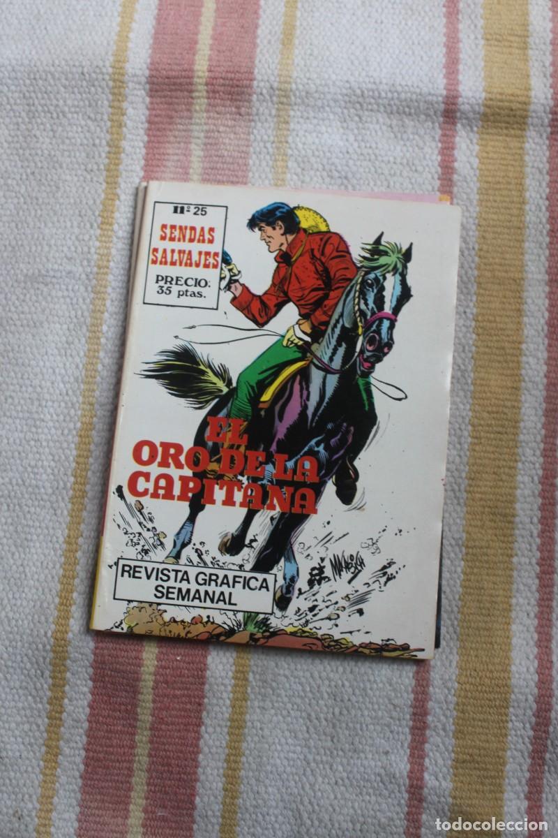 C&oacute;mics: COLECCION SENDAS SALVAJES N&ordm; 25 : EL ORO DE LA CAPITANA - Foto 1