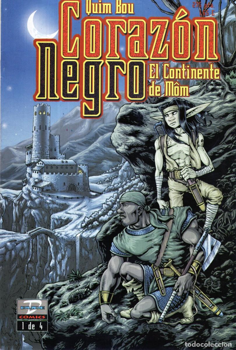 C&oacute;mics: CORAZON NEGRO N&ordm; 1 - DUDE - ESTADO EXCELENTE - Foto 1