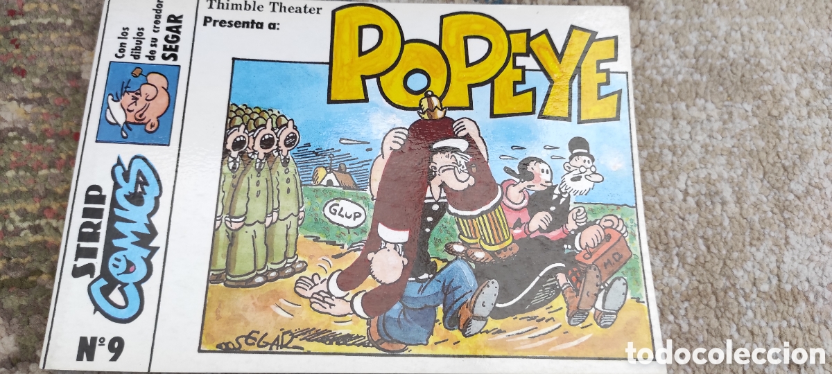C&oacute;mics: Popeye Strip comics n&uacute;mero 9 Segar - Foto 1