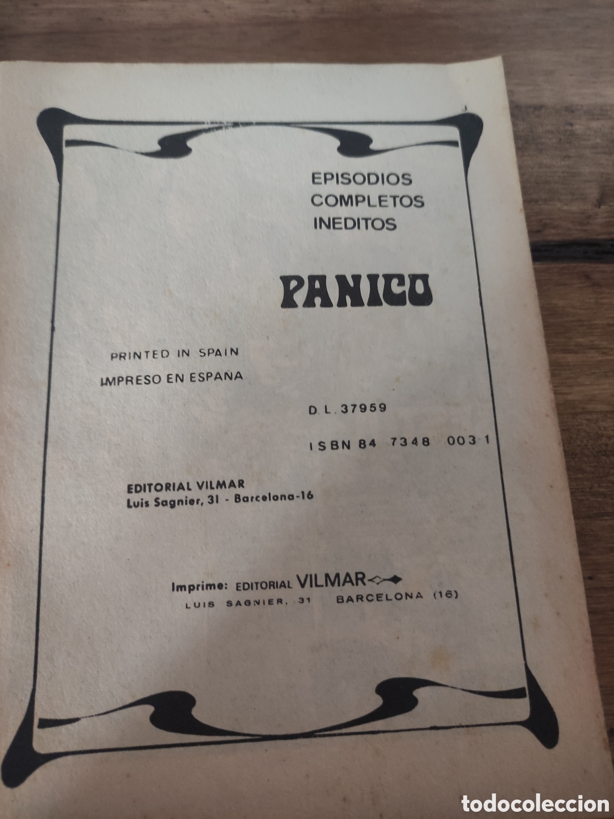 C&oacute;mics: PANICO , LA BESTIA - Foto 3