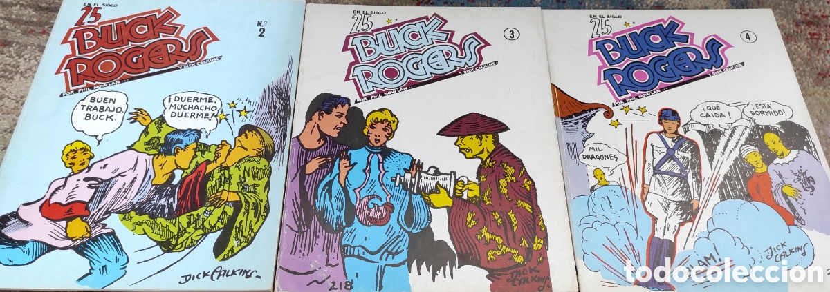 C&oacute;mics: Lote 3 c&oacute;mics Buck Rogers en el siglo 25 N&deg; 2, 3 y 4 - Foto 1