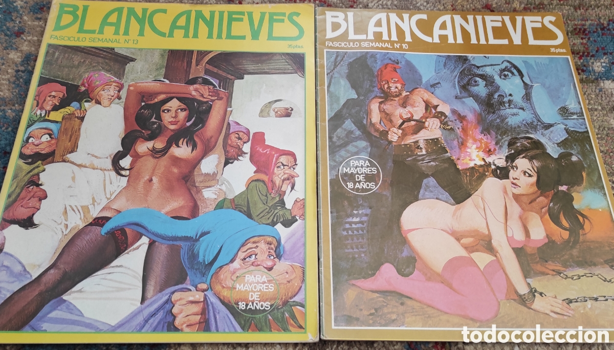 C&oacute;mics: Lote 2 c&oacute;mics er&oacute;ticos Blancanieves Ediciones actuales N&deg; 10 y 13 - Foto 1