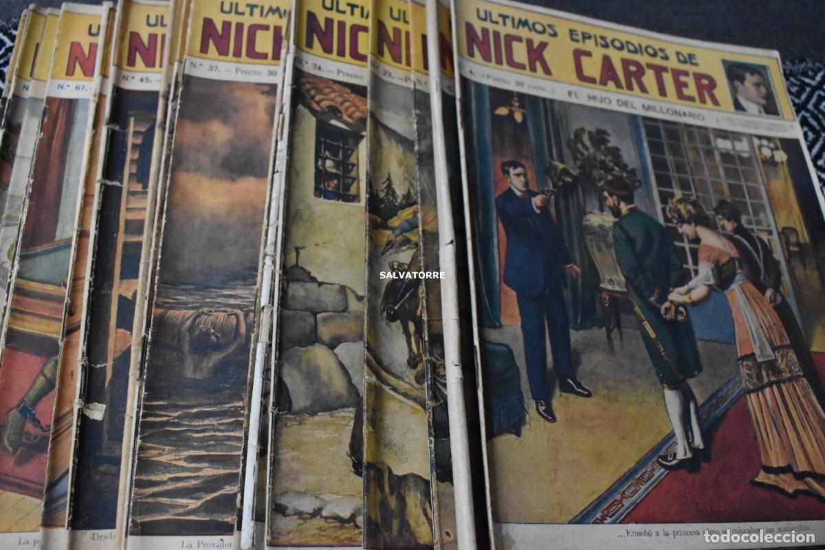 C&oacute;mics: ULTIMOS EPISODIOS DE NICK CARTER LOTE VER N&Uacute;MEROS QUE CONSTAN - Foto 1