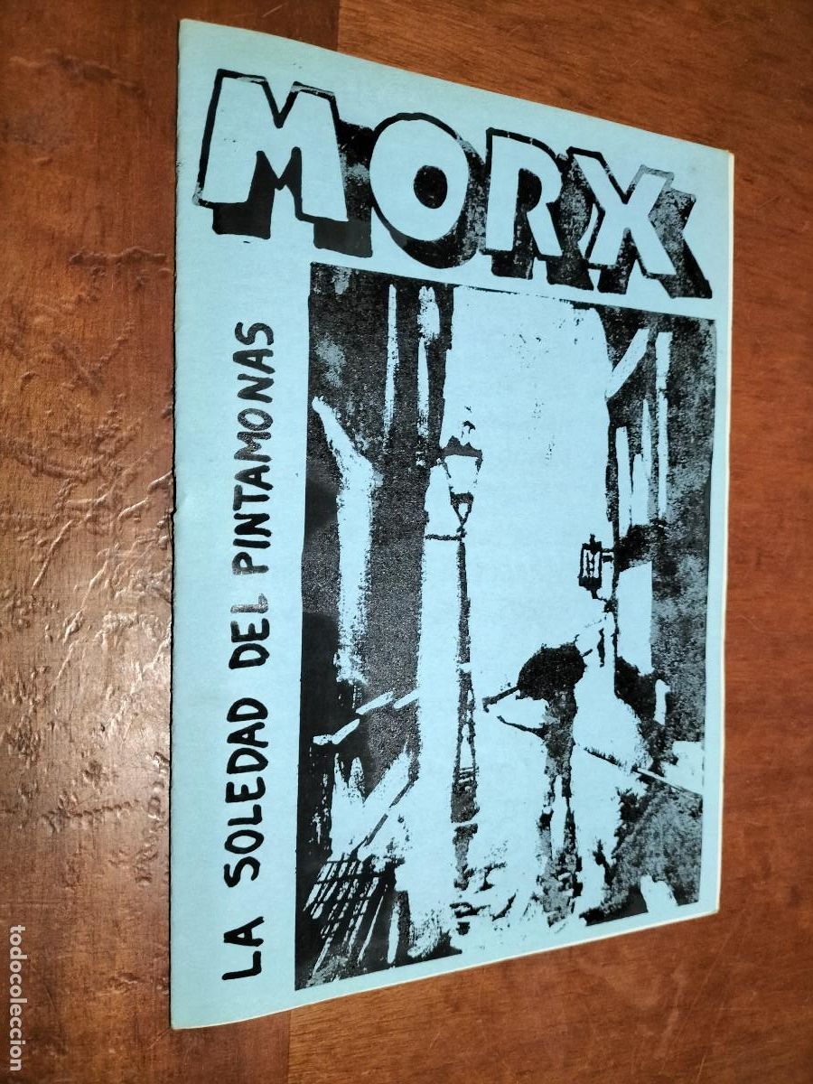 Comics: MORX. LA SOLEDAD DEL PINTAMONAS. JAVIER MORCILLO. AUTOPUBLICADO. GRAPA. BUEN ESTADO. DIFICIL