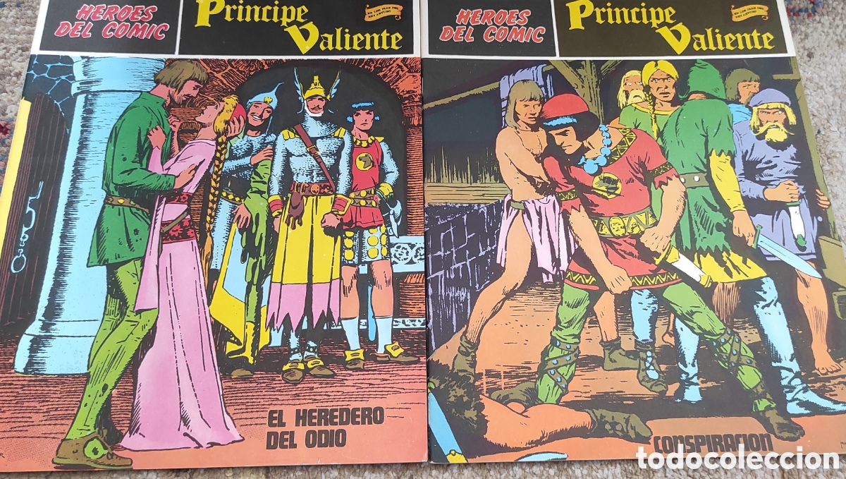 C&oacute;mics: Lote dos c&oacute;mics El pr&iacute;ncipe valiente Buru Lan N&deg; 15 y 19 - Foto 1