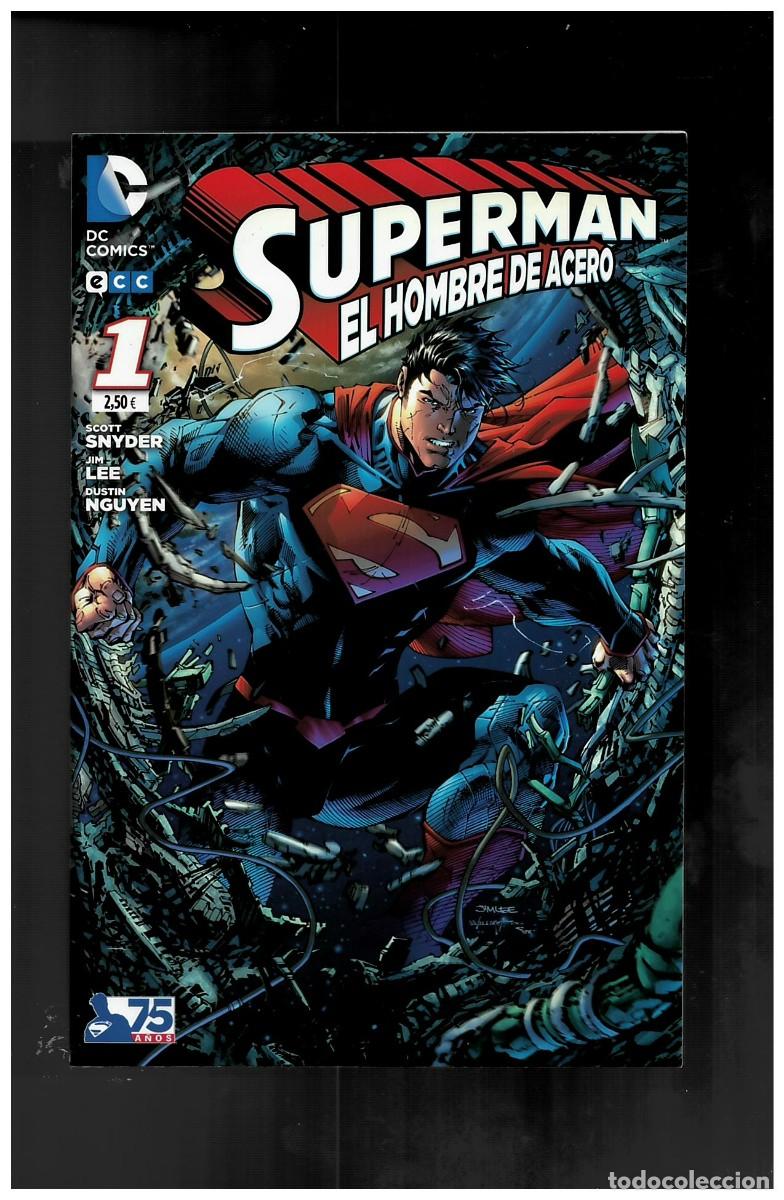 C&oacute;mics: Superman el hombre de acero, completa 9 n&uacute;meros, ECC en perfecto estado - Foto 1