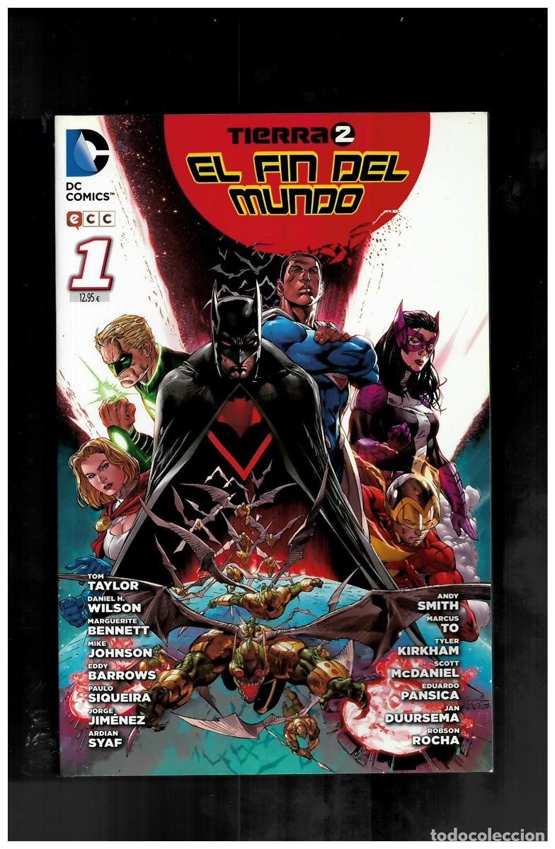 C&oacute;mics: Tierra 2 el fin del mundo, completa 6 n&uacute;meros, ECC en muy buen estado