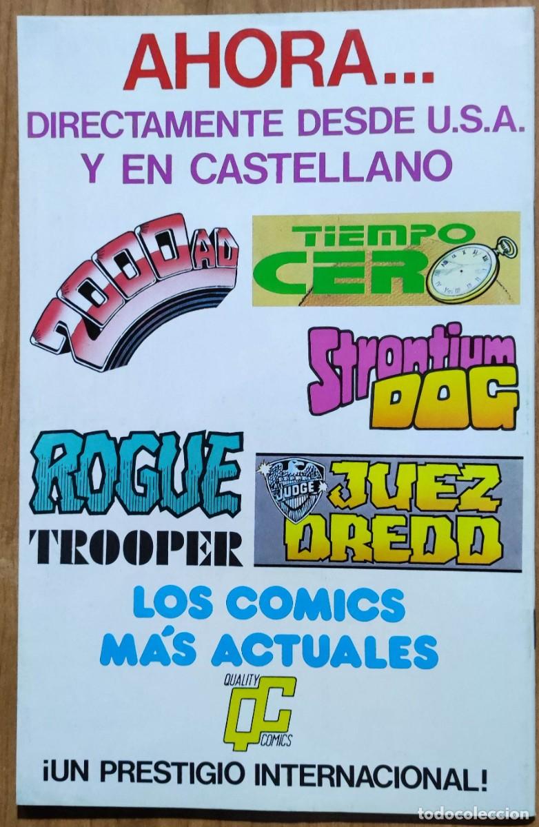 C&oacute;mics: ROGUE TROOPER N&ordm; 1 - 1988 EDITORIAL MC. - Foto 2