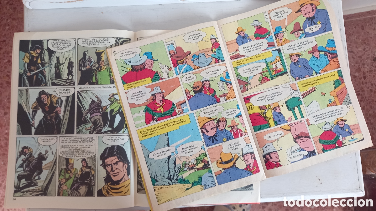 C&oacute;mics: Capit&aacute;n Trueno y B&uacute;falo Bill. Dos tebeos de los 80 - Foto 3