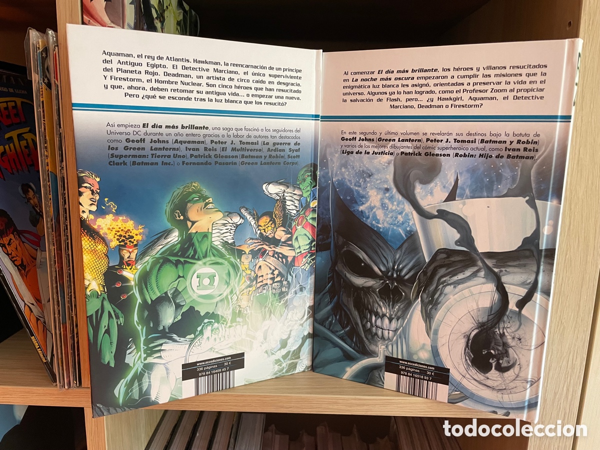 el dia mas brillante 1 y 2 ecc green lantern ba - Acheter Comics d'autres  maisons d'édition actuelles sur todocoleccion