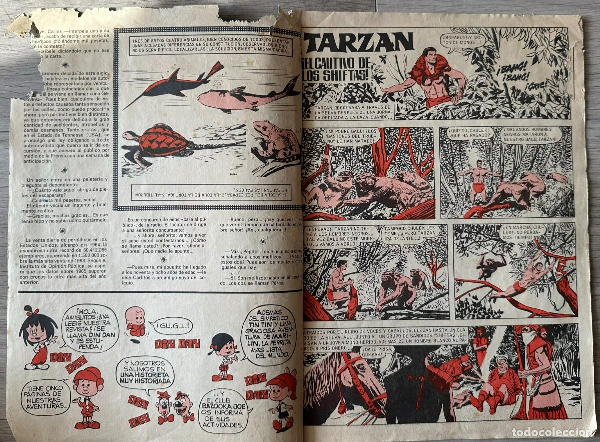 C&oacute;mics: comics varios, Tarz&aacute;n, Mortadelo y Filem&oacute;n, Zipi - Zape, Los Pitufos, Botones Sacarino - Foto 2