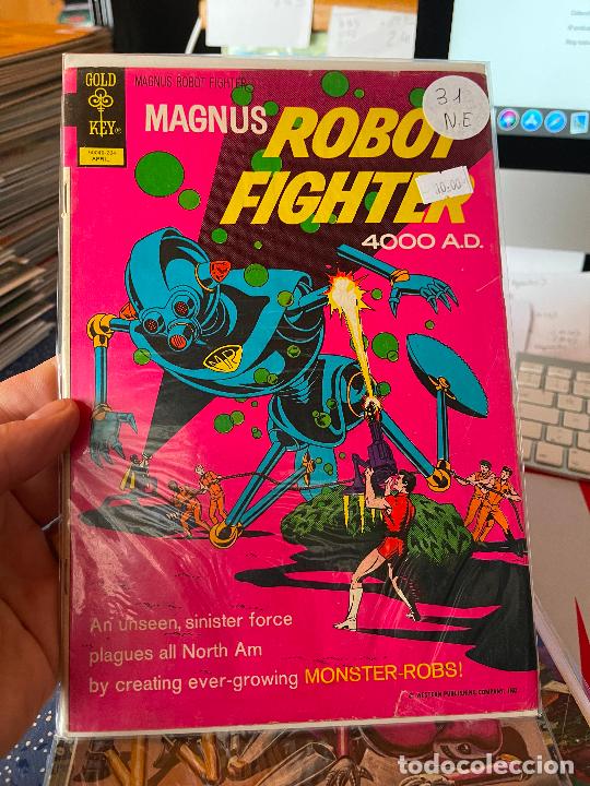 C&oacute;mics: MAGNUS ROBOT FIGHTER 4000 A.D. NUMERO 31 NORMAL ESTADO - Foto 1