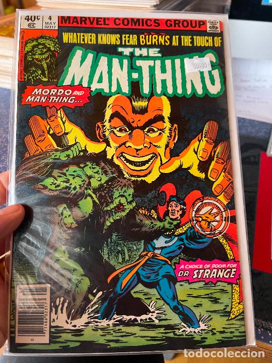 C&oacute;mics: MARVEL COMICS GROUP THE MAN-THING NUMERO 4 BUEN ESTADO - Foto 1