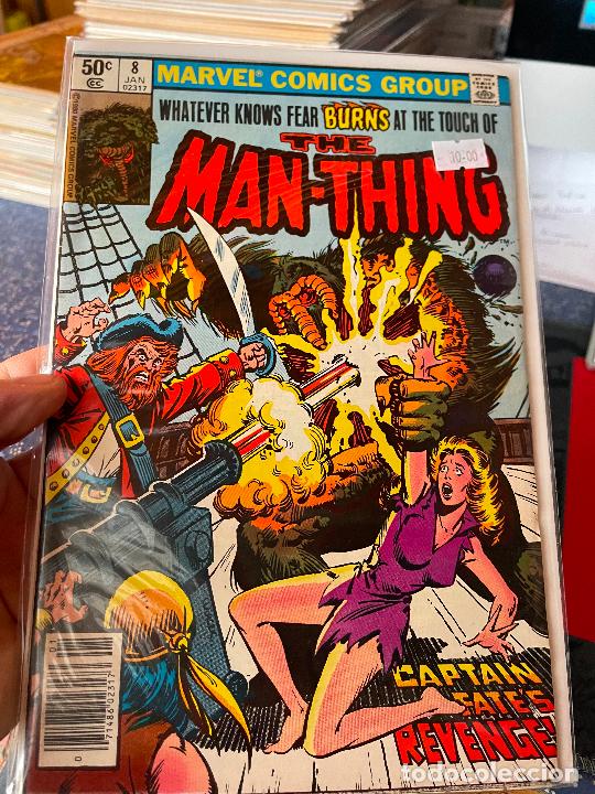 C&oacute;mics: MARVEL COMICS GROUP THE MAN-THING NUMERO 8 BUEN ESTADO - Foto 1