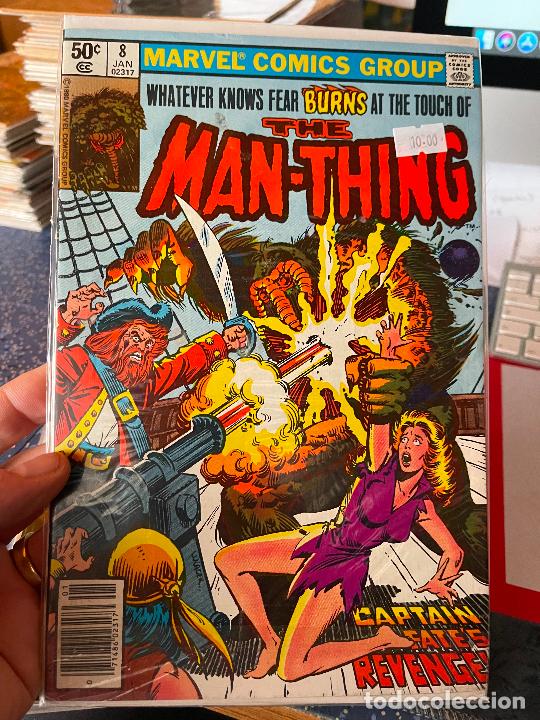 C&oacute;mics: MARVEL COMICS GROUP THE MAN-THING NUMERO 8 BUEN ESTADO - Foto 1
