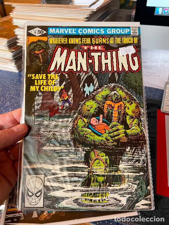 C&oacute;mics: MARVEL COMICS GROUP THE MAN-THING NUMERO 9 BUEN ESTADO - Foto 1