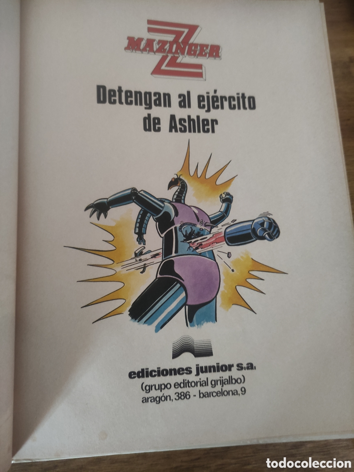 C&oacute;mics: MAZINGER Z, N&deg; 2 DETENGAN AL EJERCITO DE ASHLER - Foto 2