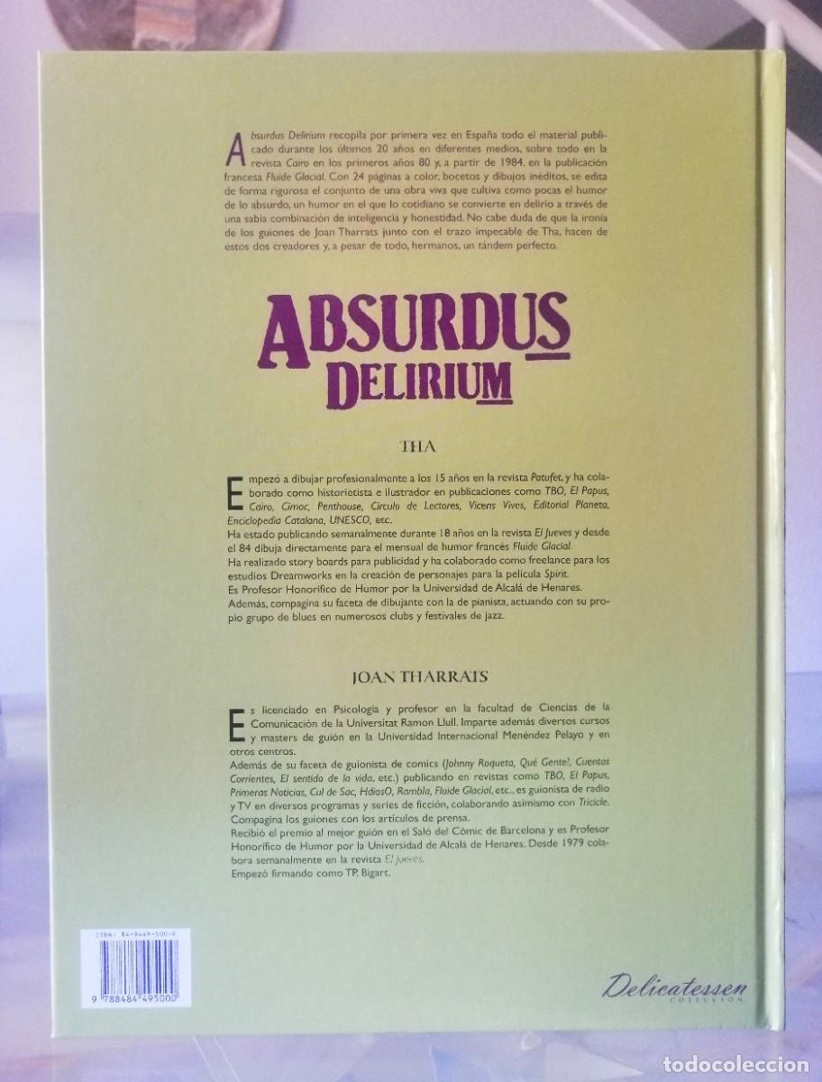 C&oacute;mics: ABSURDUS DELIRIUM (THA - JOAN THARRATS) GLENAT 2004 - Foto 3