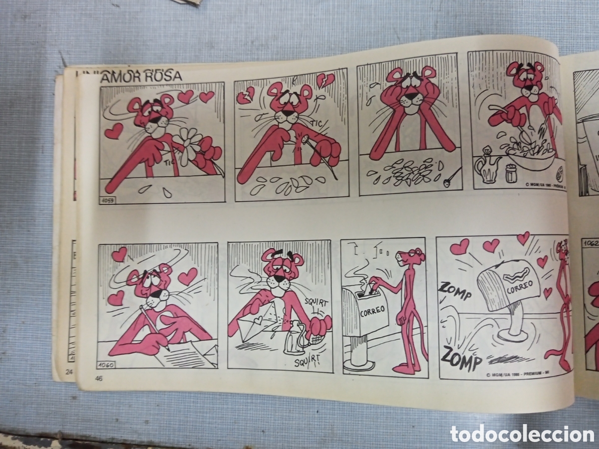 C&oacute;mics: C&oacute;mic Pantera Rosa 1986 - Foto 2