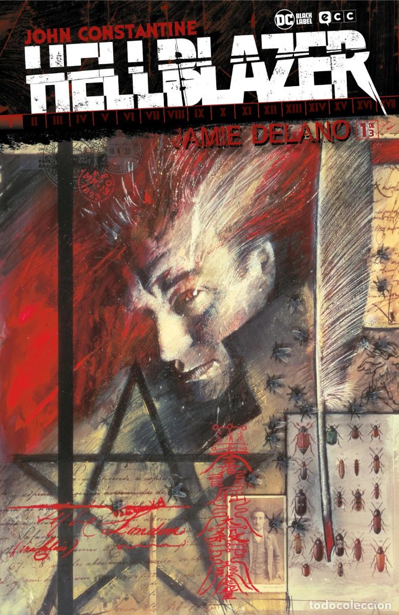 C&oacute;mics: HELLBLAZER: JAMIE DELANO VOL. 1 - ECC - CARTONE - IMPECABLE - MTFA