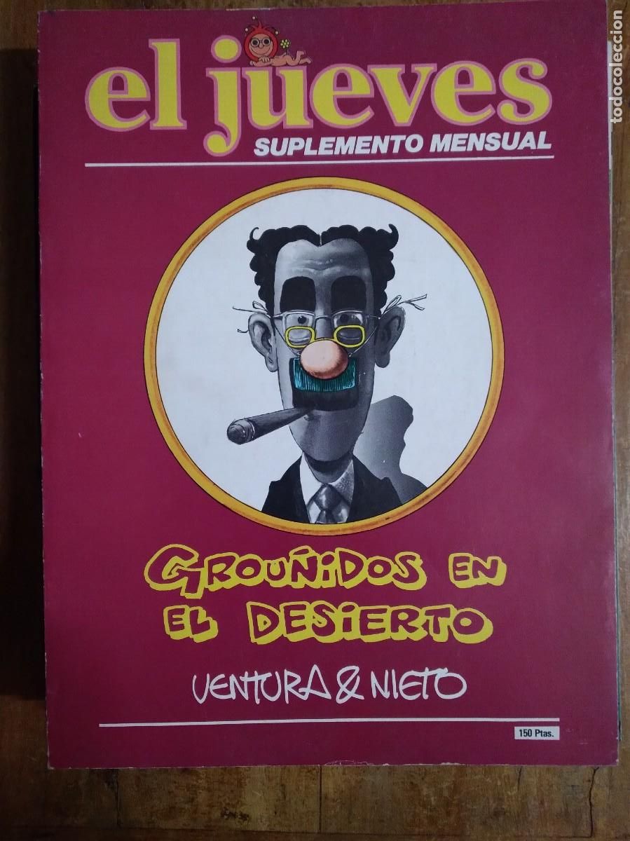 C&oacute;mics: SUPLEMENTO MENSUAL - EL JUEVES - GROU&Ntilde;IDOS EN EL DESIERTO