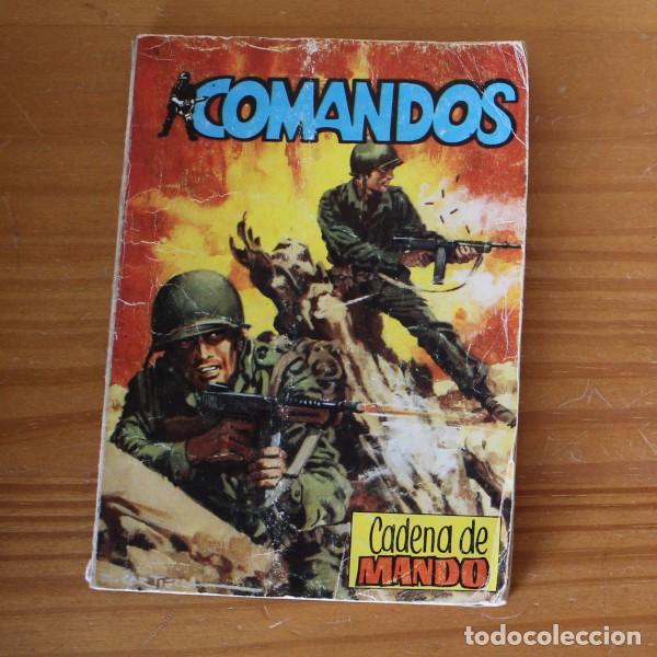 Fumetti: COMANDOS 3 CADENA DE MANDO. VALENCIANA 1981