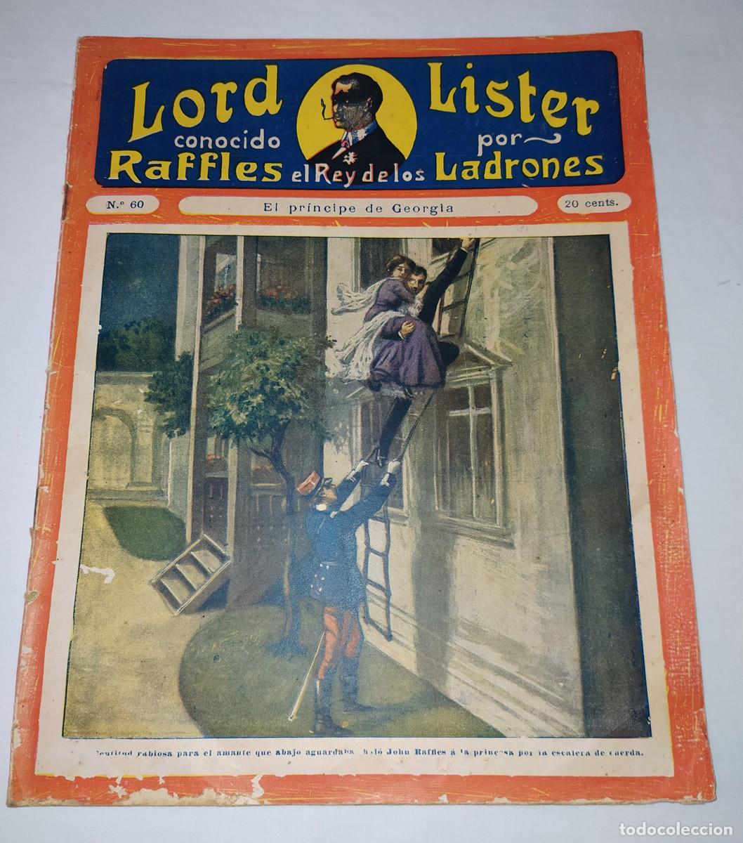 C&oacute;mics: LORD LISTER, RAFFLES, EL REY DE LOS LADRONES - N&ordm; 60 - Foto 1