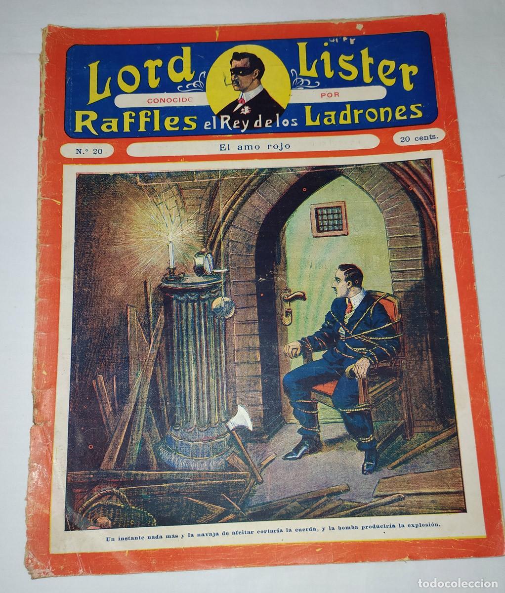 C&oacute;mics: LORD LISTER, RAFFLES, EL REY DE LOS LADRONES - N&ordm; 20 - Foto 1