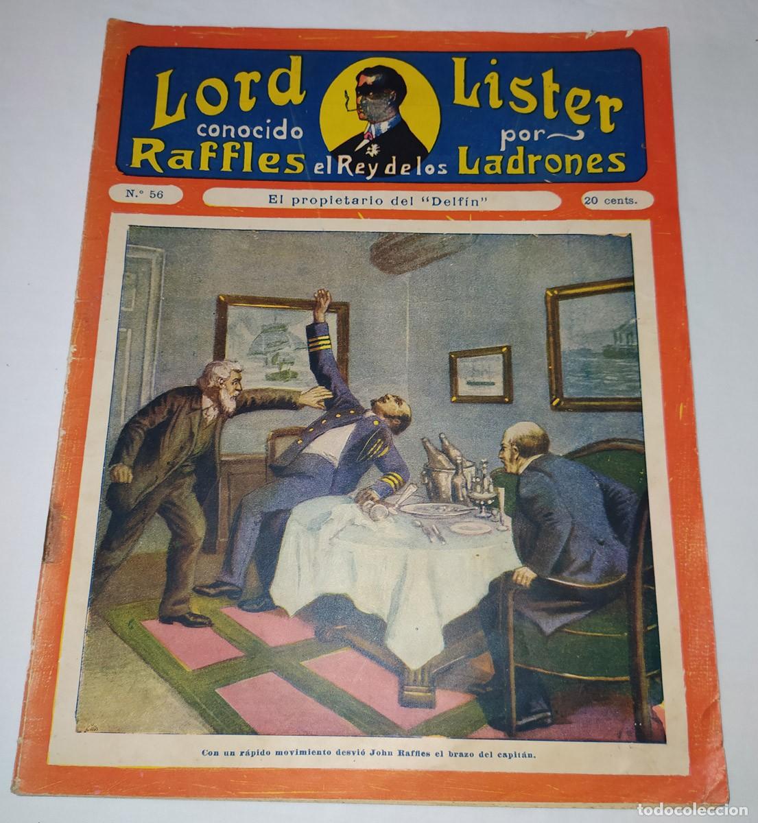C&oacute;mics: LORD LISTER, RAFFLES, EL REY DE LOS LADRONES - N&ordm; 56 - Foto 1