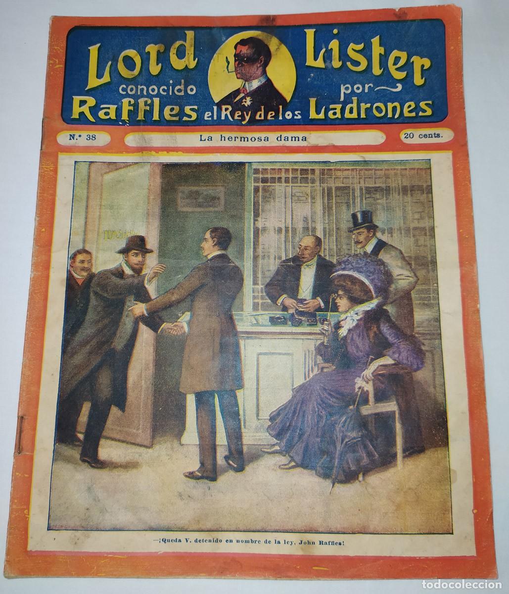 C&oacute;mics: LORD LISTER, RAFFLES, EL REY DE LOS LADRONES - N&ordm; 38 - Foto 1