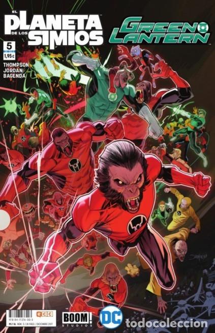 C&oacute;mics: EL PLANETA DE LOS SIMIOS / GREEN LANTERN N&ordm; 5 - ECC - IMPECABLE - Foto 1