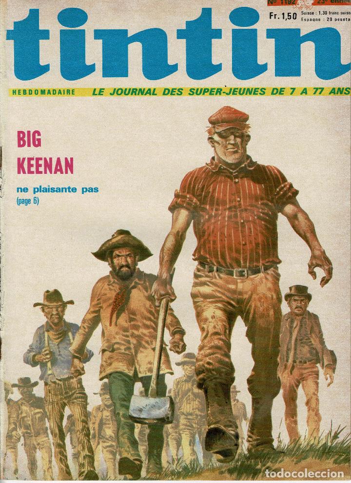 C&oacute;mics: Revista Tintin n&ordm; 1192.original franc&eacute;s.procede encuadernaci&oacute;n