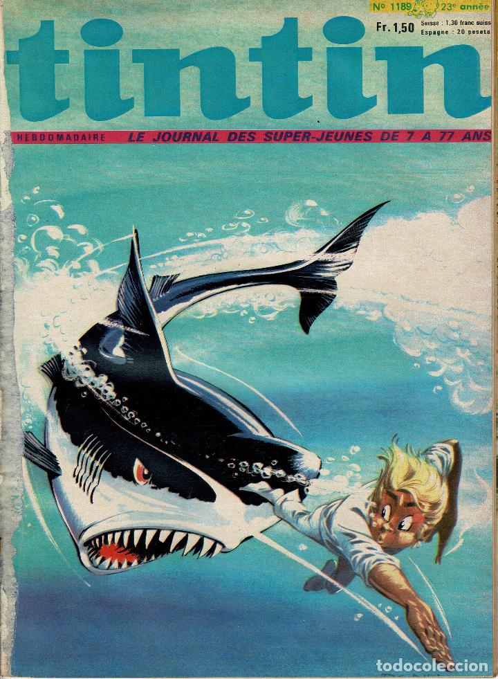 C&oacute;mics: Revista Tintin n&ordm; 11889.original franc&eacute;s.procede encuadernaci&oacute;n