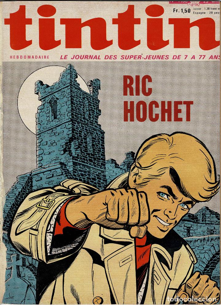 C&oacute;mics: Revista Tintin n&ordm; 1188.original franc&eacute;s.procede encuadernaci&oacute;n