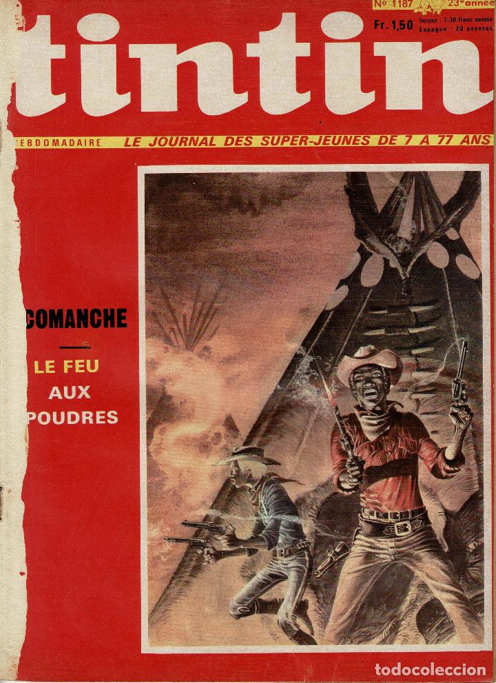 C&oacute;mics: Revista Tintin n&ordm; 1187.original franc&eacute;s.procede encuadernaci&oacute;n