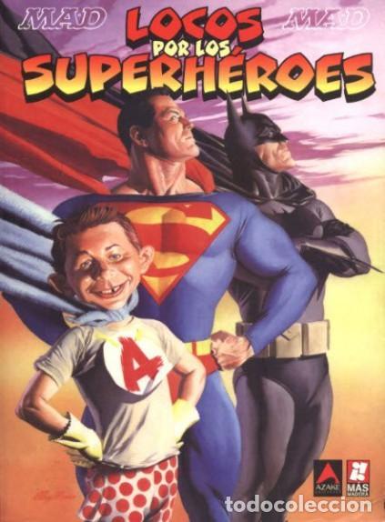 Comics: LOCOS POR LOS SUPERHEROES - AZAKE EDICIONES - MUY BUEN ESTADO