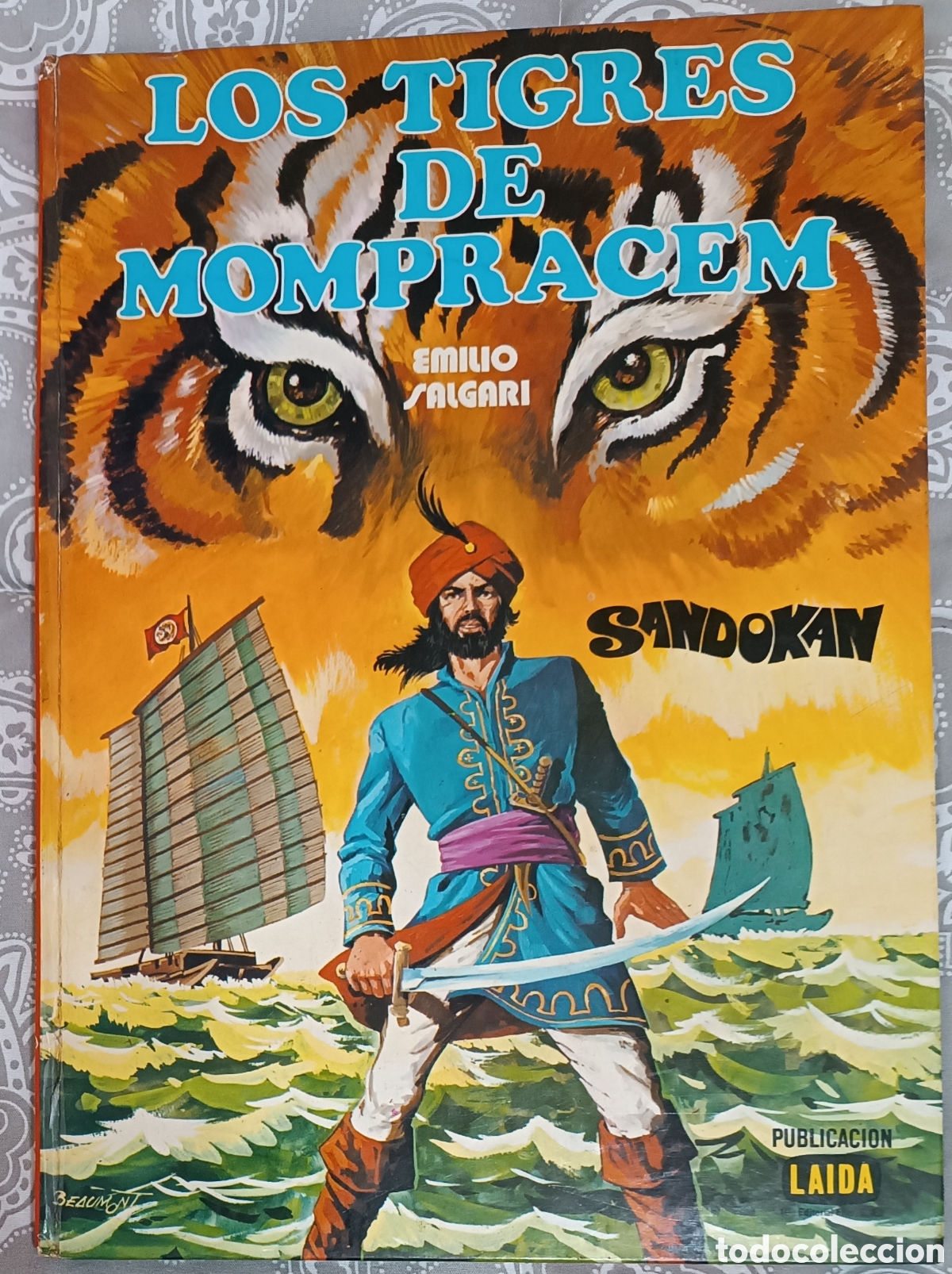C&oacute;mics: TEBEO SANDOKAN - LOS TIGRES DE MOMPRACEM - Foto 1