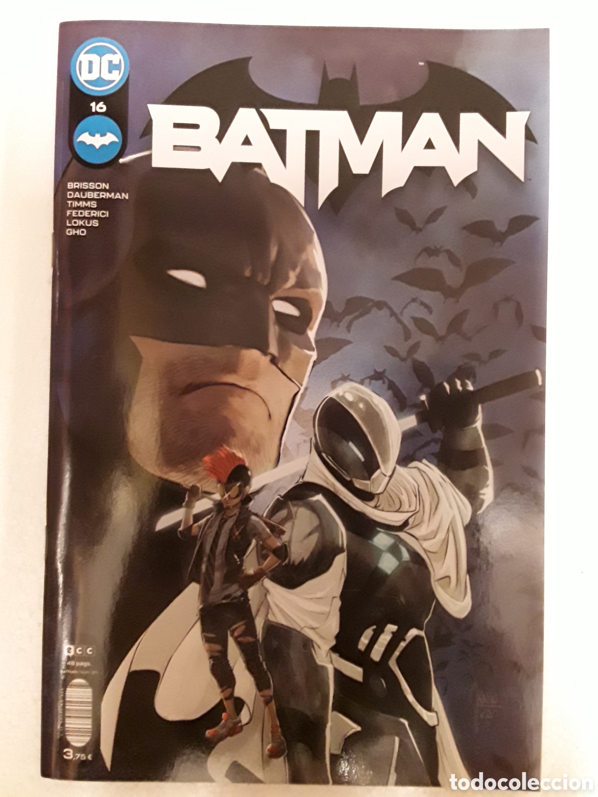 C&oacute;mics: Batman 16 / 129 (grapa) - Brisson, Dauberman, - ECC c&oacute;mics - Foto 1