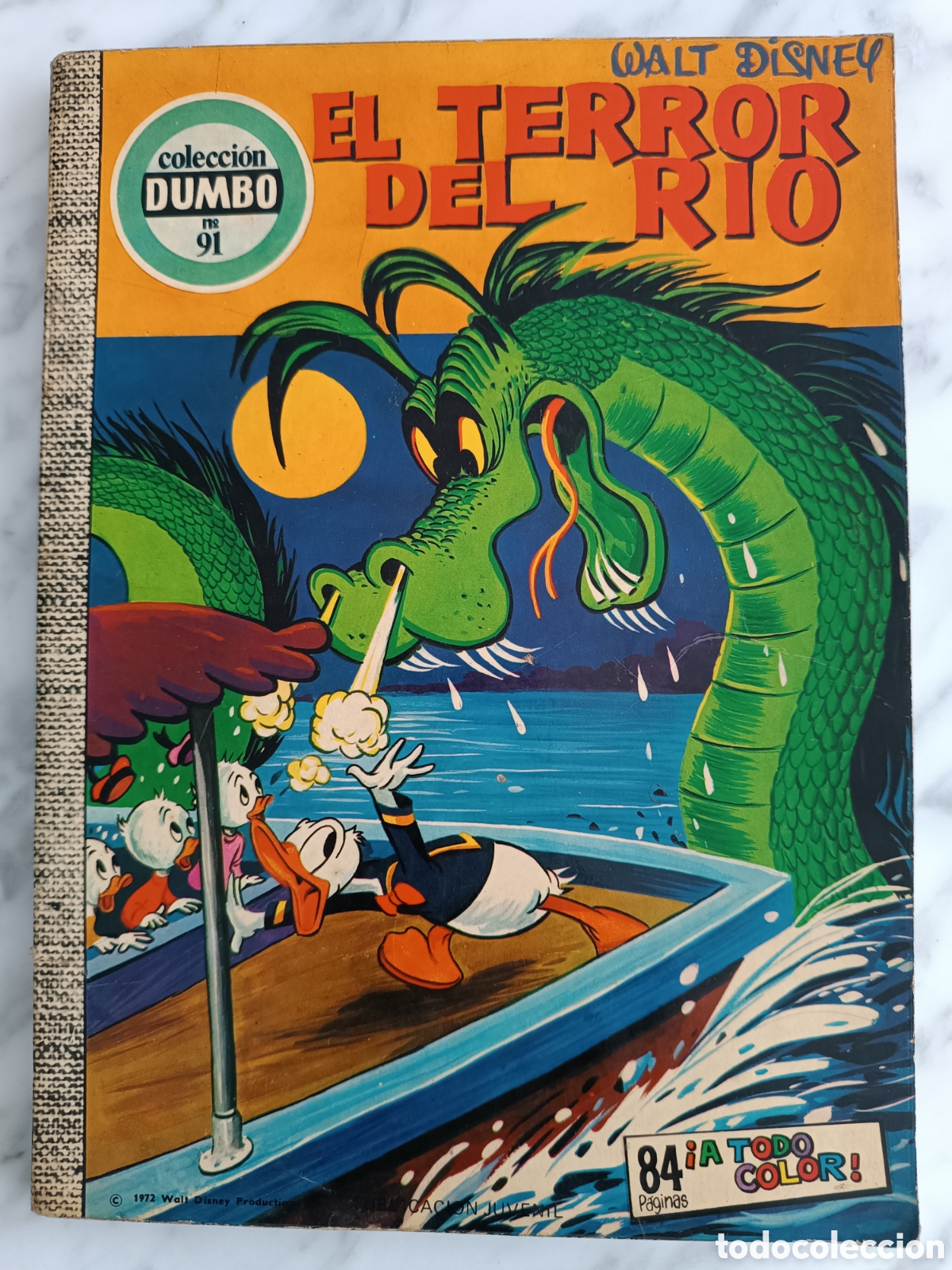C&oacute;mics: TEBEO DUMBO NUMERO 91 EL TERROR DEL RIO . WALT DISNEY - Foto 1