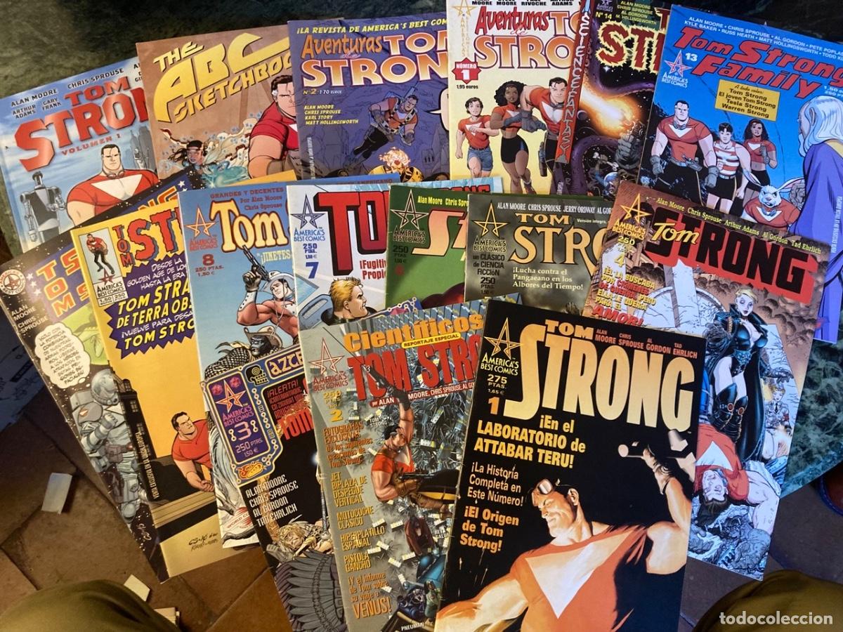 C&oacute;mics: Tom Strong. mega lote! 16 comic books 1 de tapa dura - Foto 1