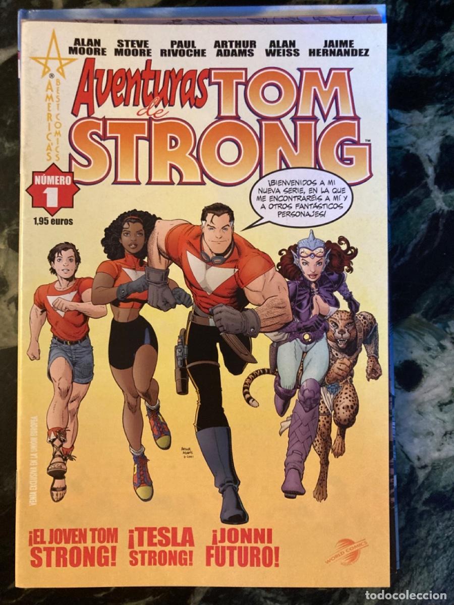 C&oacute;mics: Tom Strong. mega lote! 16 comic books 1 de tapa dura - Foto 3
