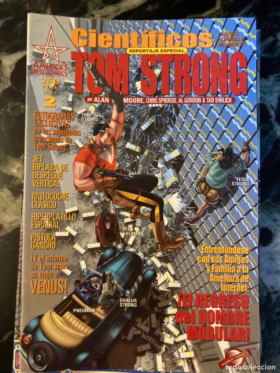 C&oacute;mics: Tom Strong. mega lote! 16 comic books 1 de tapa dura - Foto 4