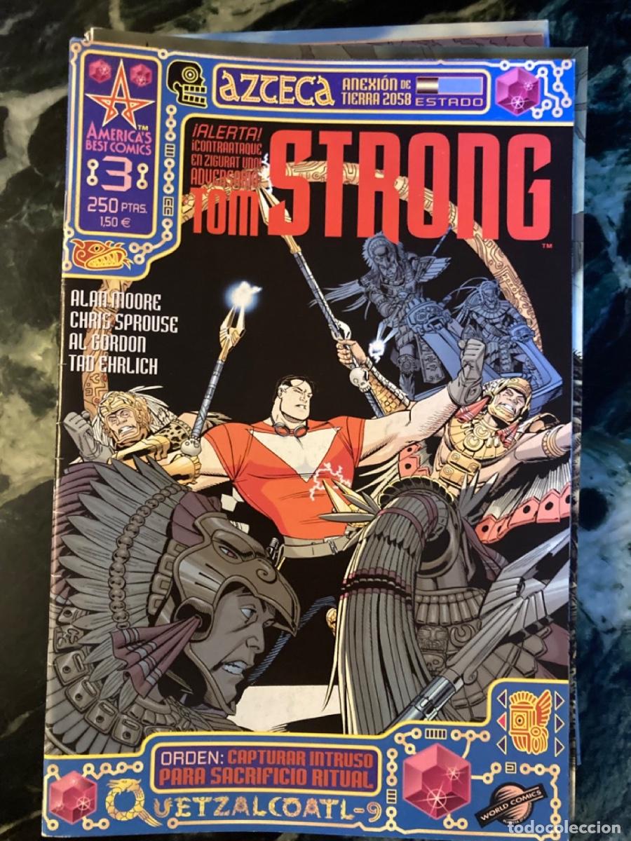 C&oacute;mics: Tom Strong. mega lote! 16 comic books 1 de tapa dura - Foto 6