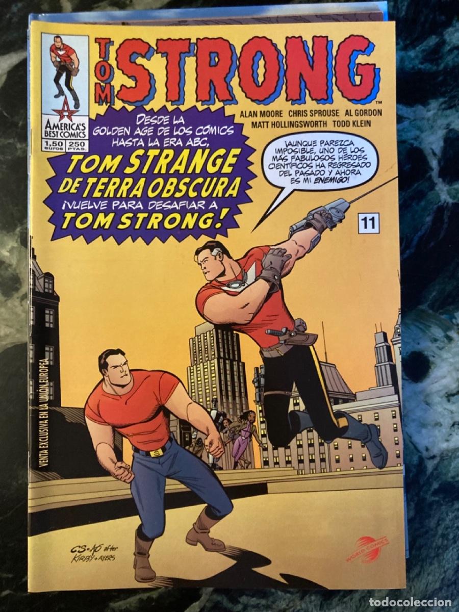 C&oacute;mics: Tom Strong. mega lote! 16 comic books 1 de tapa dura - Foto 12