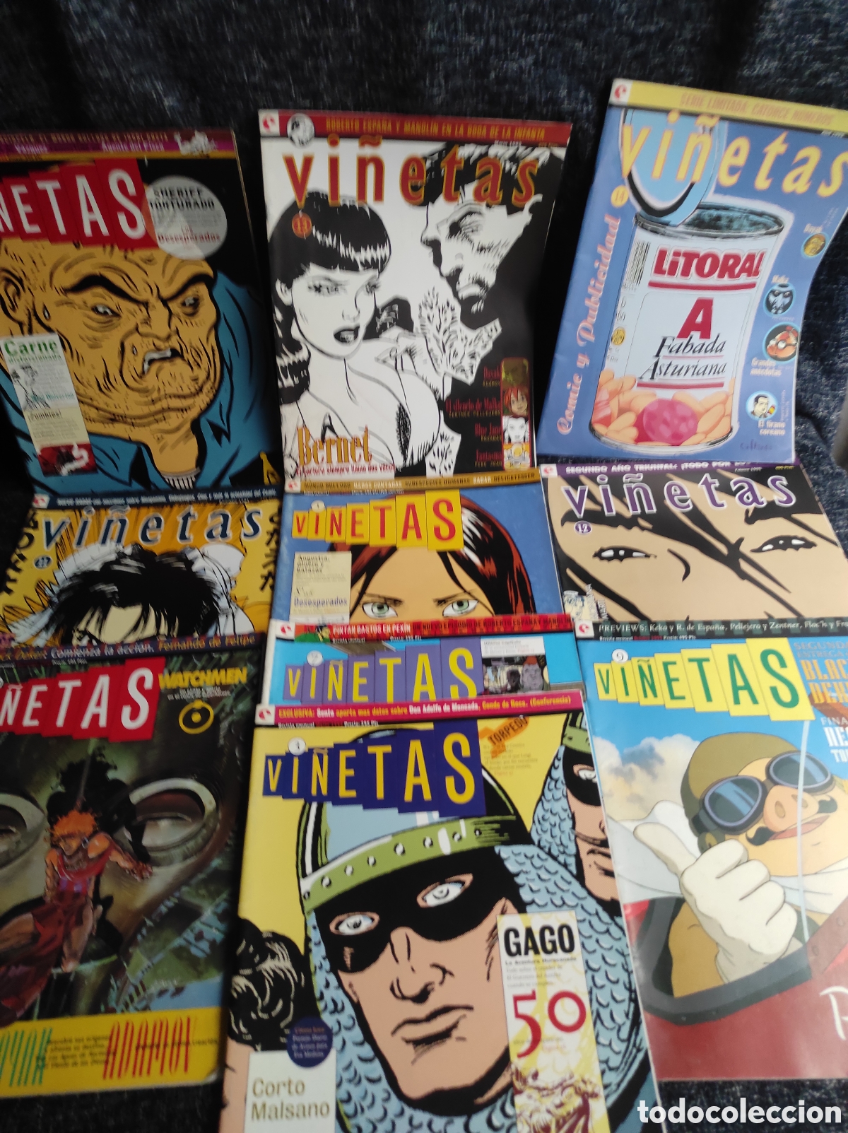 Comics : COMIC VI&Ntilde;ETAS - LOTE DE 10 EJEMPLARES -EDITA: Glenat