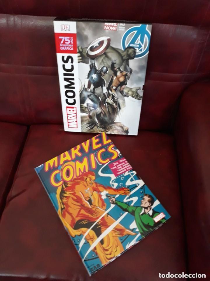C&oacute;mics: MARVEL C&Oacute;MICS 75 A&Ntilde;OS DE HISTORIA GR&Aacute;FICA - DK - Foto 1