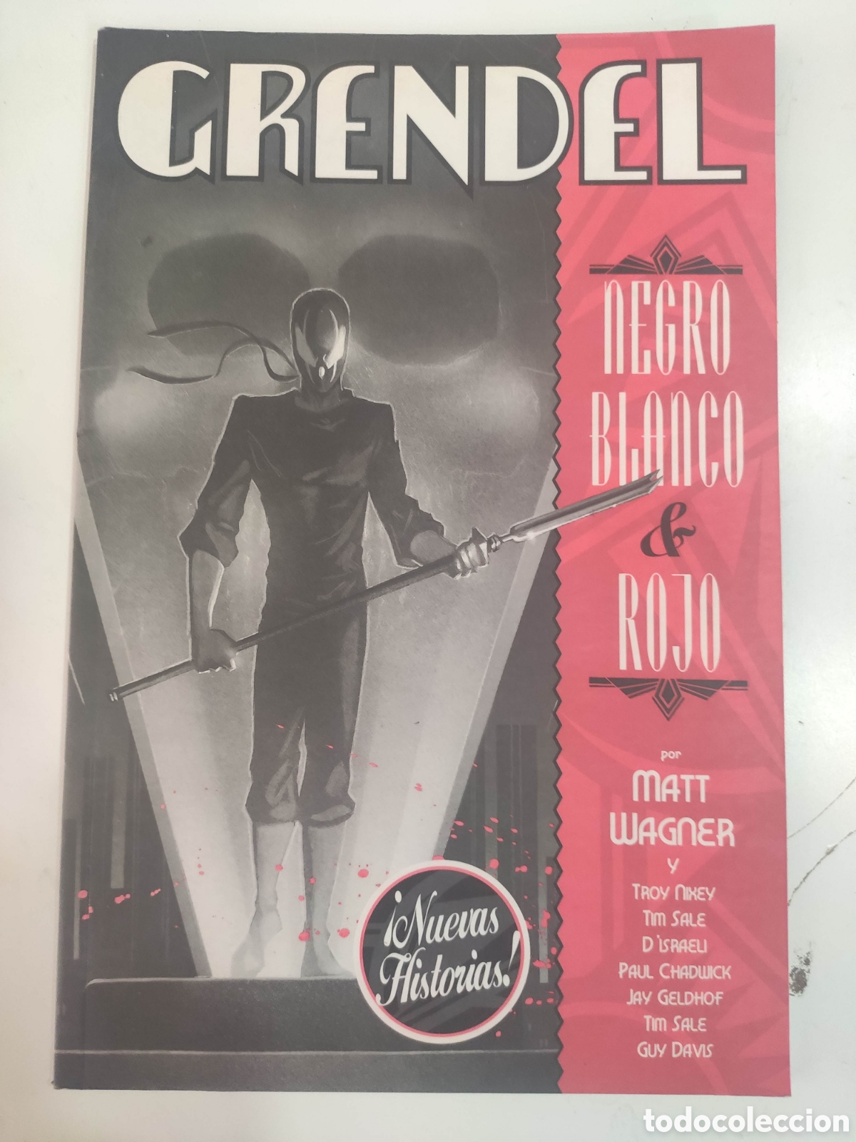 C&oacute;mics: GRENDEL. NEGRO BLANCO & ROJO. MATT WAGNER - Foto 1