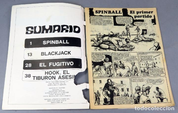 C&oacute;mics: Black Jack n&ordm; 2 Spinball en el primer partido Ed Amaika 1980 - Foto 2