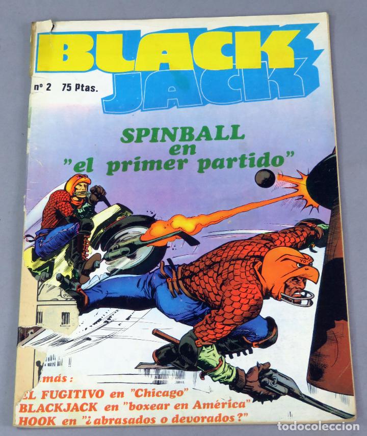 C&oacute;mics: Black Jack n&ordm; 2 Spinball en el primer partido Ed Amaika 1980 - Foto 1