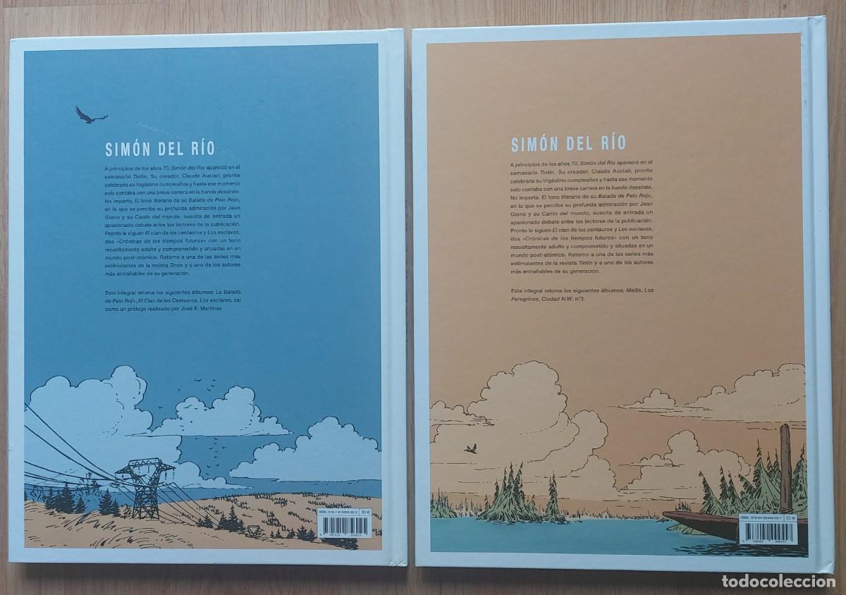 C&oacute;mics: SIM&Oacute;N DEL R&Iacute;O : AUCLAIR- COMPLETO 2 INTEGRALES- CARTON&Eacute;- PONENT MON- 2017- - Foto 2